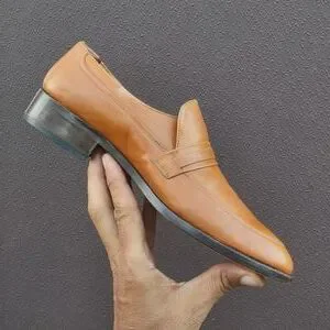 HENRI De VIGNON PARIS, MILAN NY MEN\'S VINTAGE LUXURY LEATHER ITALIAN LOAFER Shoes | Henri De Vignon Paris Milan Ny Mens Vintage Luxury  main image 3